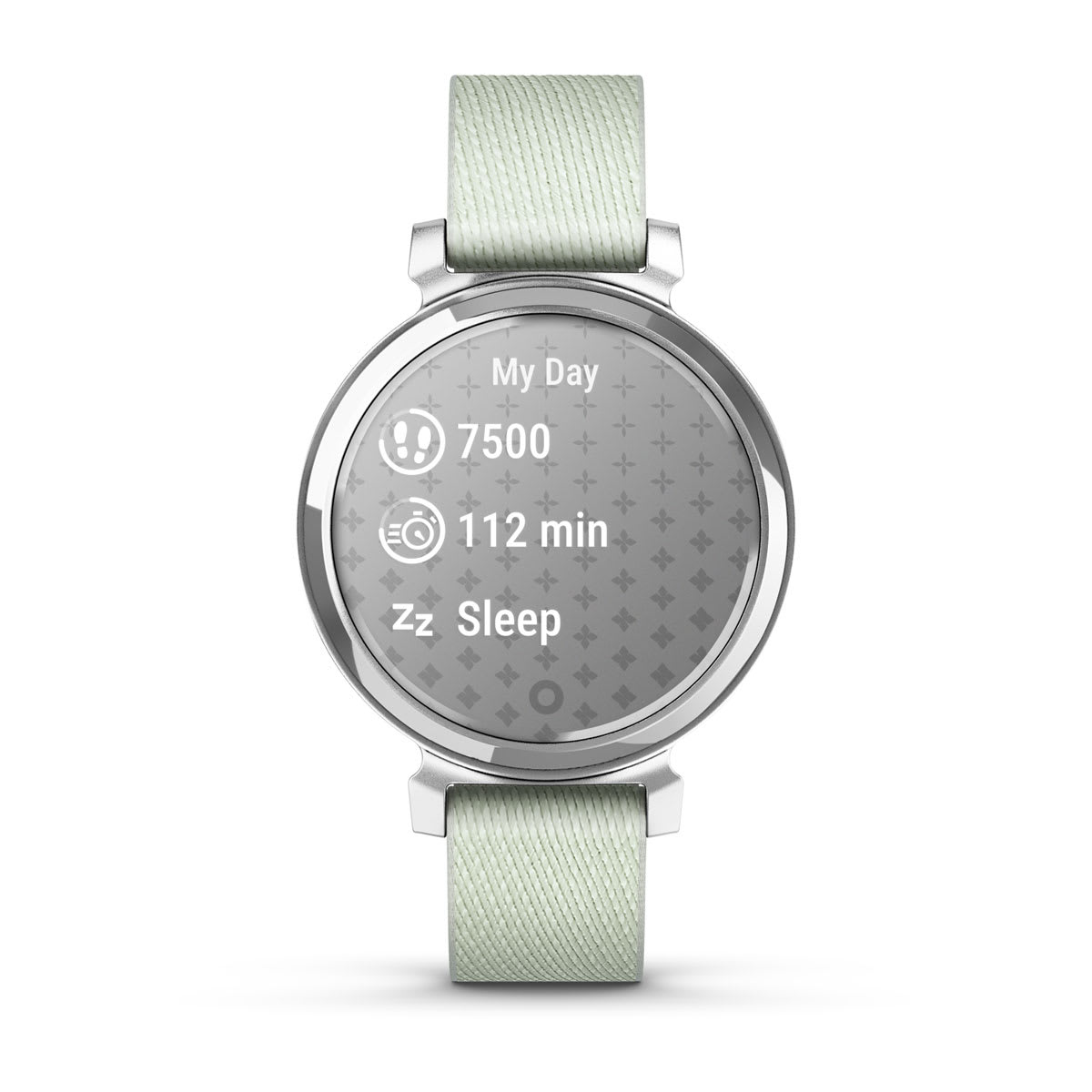 Lily® 2 Classic Silver with Sage Gray Nylon Band