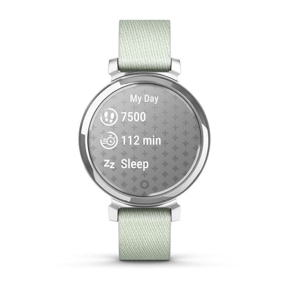 Lily® 2 Classic Silver with Sage Gray Nylon Band
