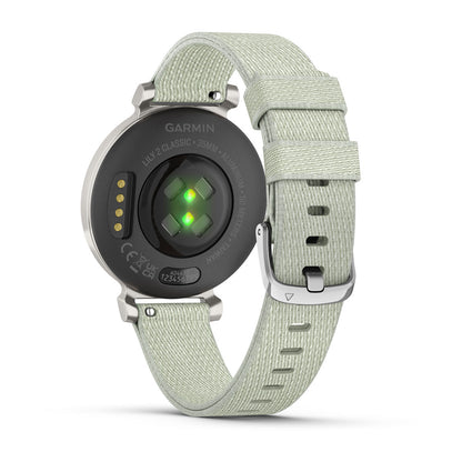 Lily® 2 Classic Silver with Sage Gray Nylon Band