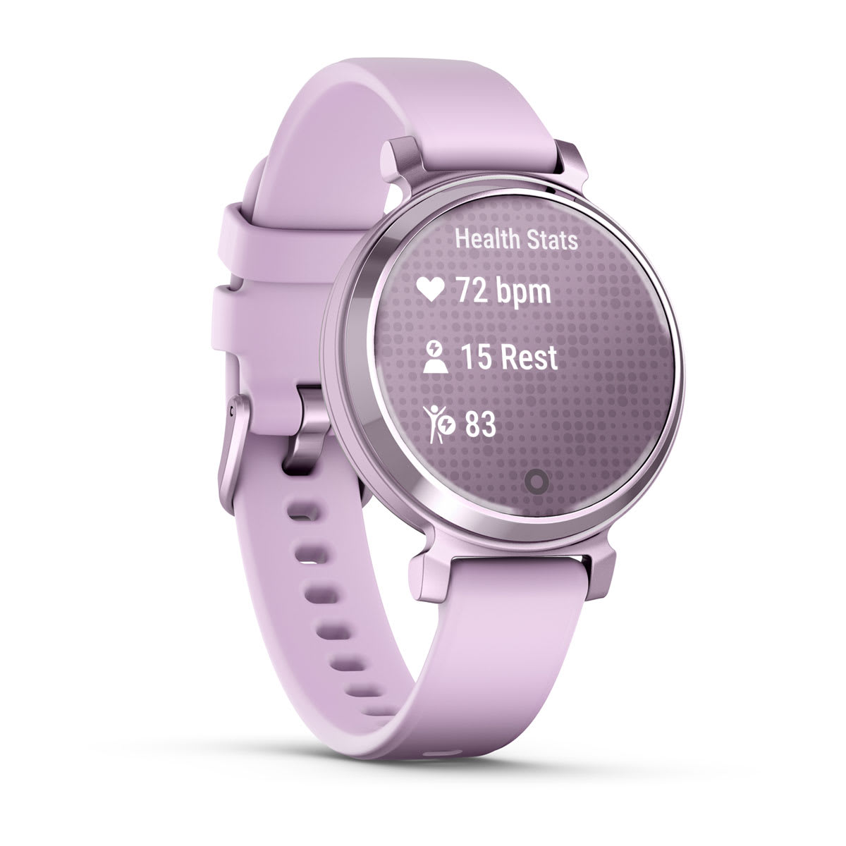 Lily® 2 Metallic Lilac with Lilac Silicone Band