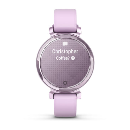 Lily® 2 Metallic Lilac with Lilac Silicone Band