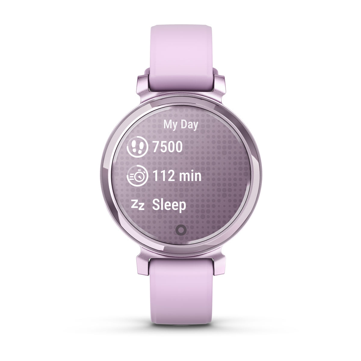Lily® 2 Metallic Lilac with Lilac Silicone Band