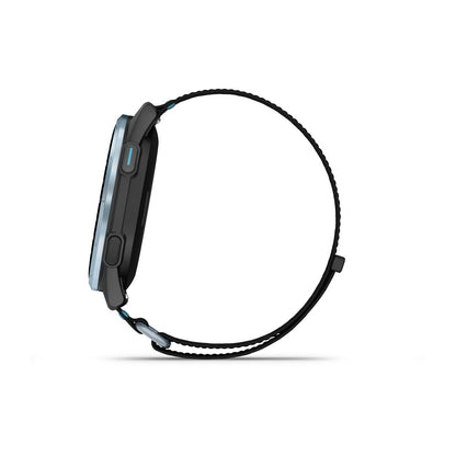 Approach® J1 Cloud Blue Aluminum Bezel with Black/Azure ComfortFit Fabric Band