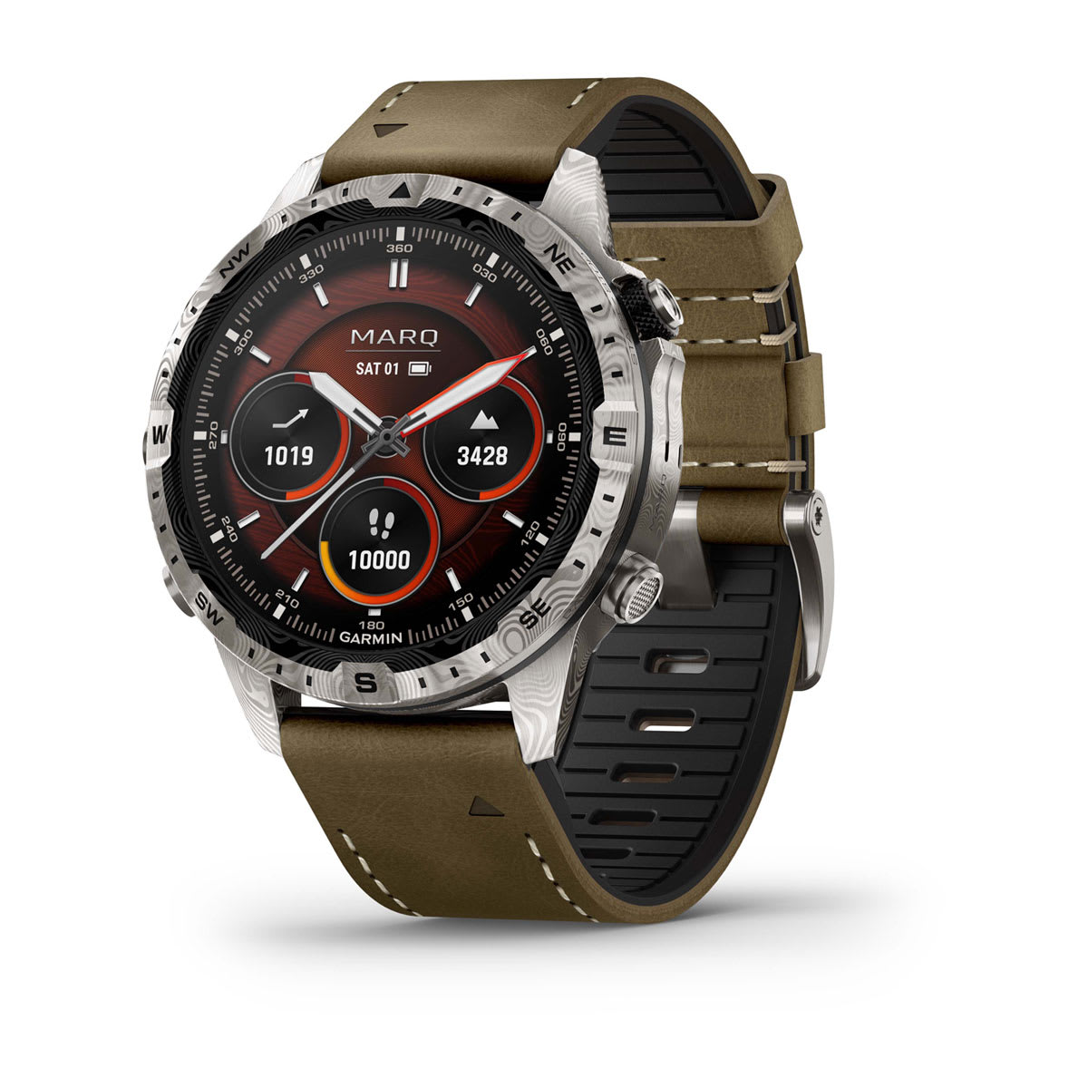 MARQ® Adventurer (Gen 2) - Damascus Steel Edition Modern Tool Watch