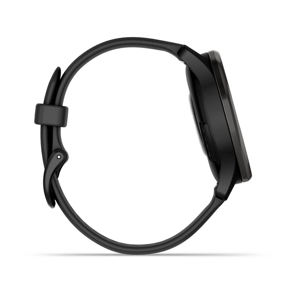 vívomove® Trend Slate Stainless Steel Bezel with Black Case and Silicone Band