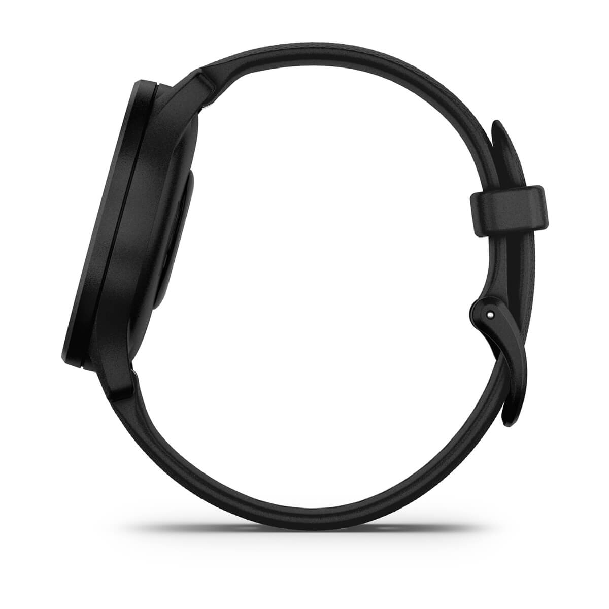 vívomove® Sport Black Case and Silicone Band with Slate Accents