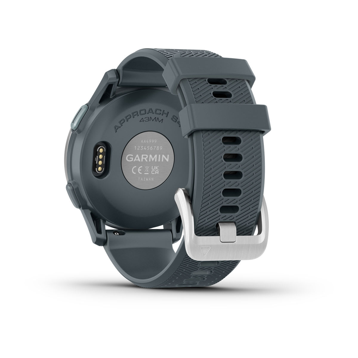 Approach® S44 Silver Aluminum Bezel with Twilight Silicone Band