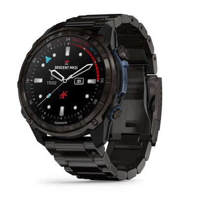 Descent™ Mk3i – 51 mm Carbon Gray DLC Titanium with DLC Titanium Band