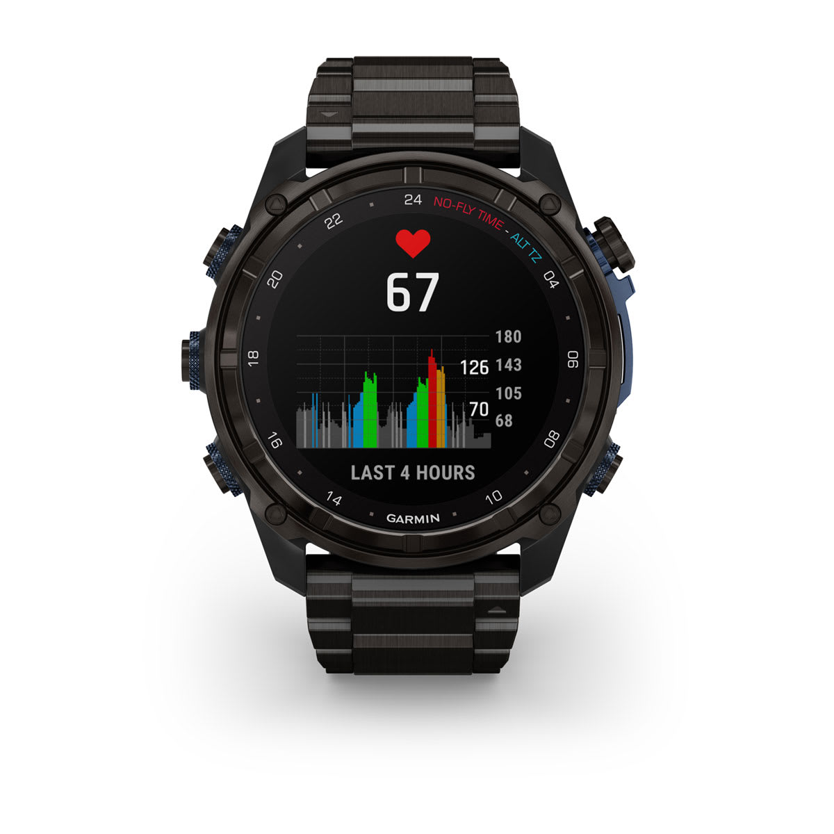Descent™ Mk3i – 51 mm Carbon Gray DLC Titanium with DLC Titanium Band