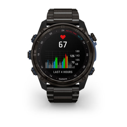 Descent™ Mk3i – 51 mm Carbon Gray DLC Titanium with DLC Titanium Band