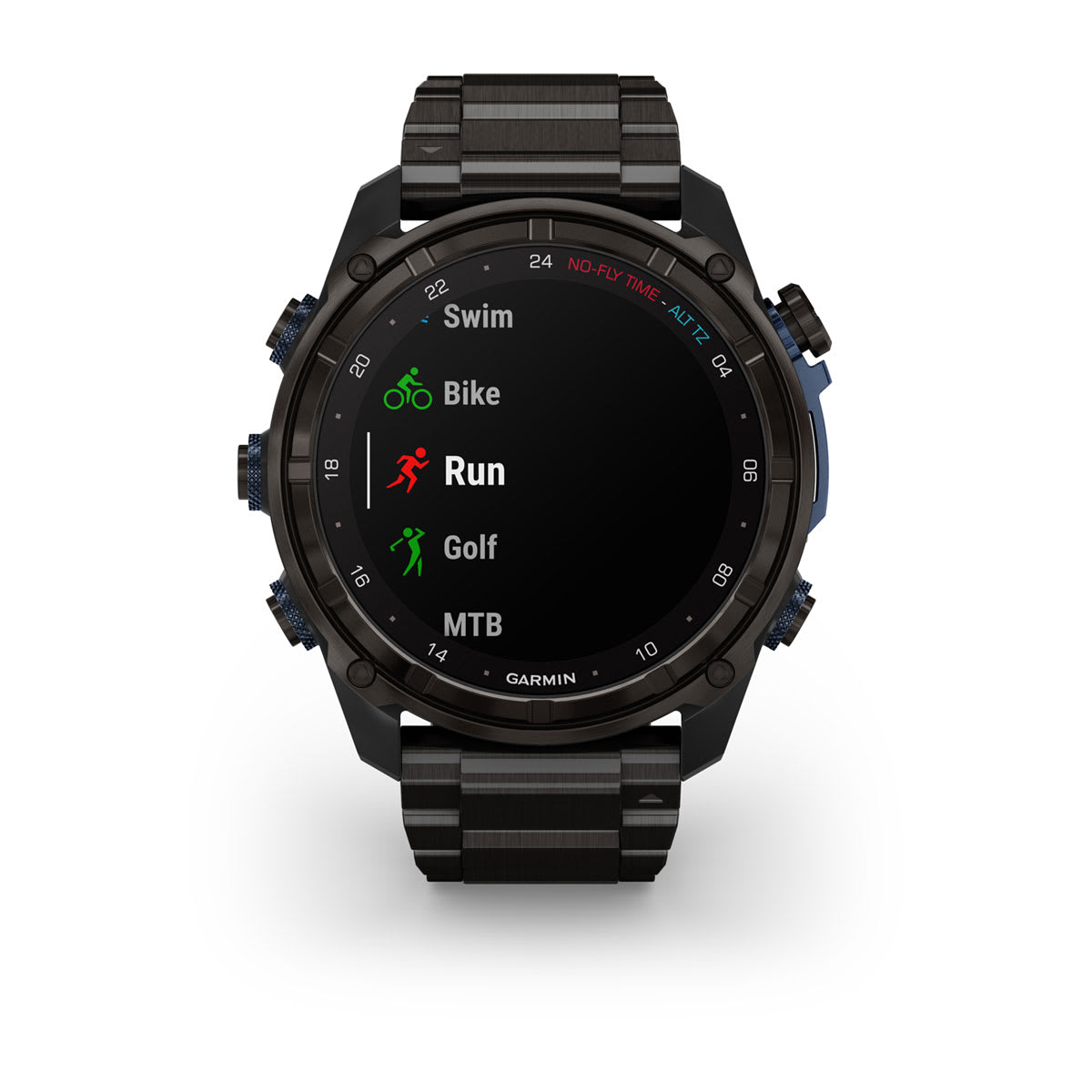 Descent™ Mk3i – 51 mm Carbon Gray DLC Titanium with DLC Titanium Band