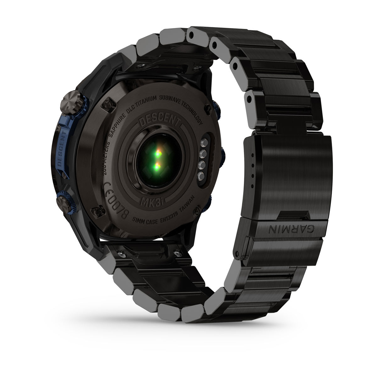 Descent™ Mk3i – 51 mm Carbon Gray DLC Titanium with DLC Titanium Band