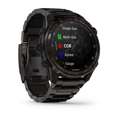 Descent™ Mk3i – 51 mm Carbon Gray DLC Titanium with DLC Titanium Band