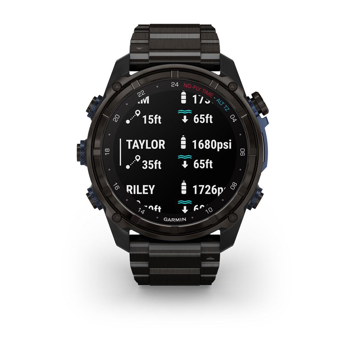 Descent™ Mk3i – 51 mm Carbon Gray DLC Titanium with DLC Titanium Band