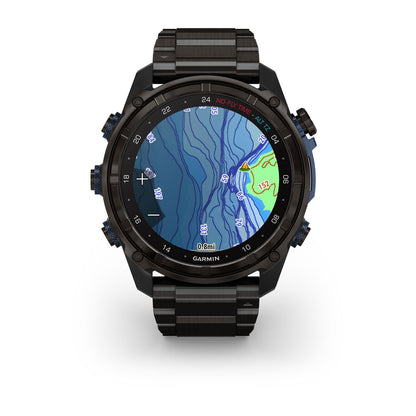 Descent™ Mk3i – 51 mm Carbon Gray DLC Titanium with DLC Titanium Band