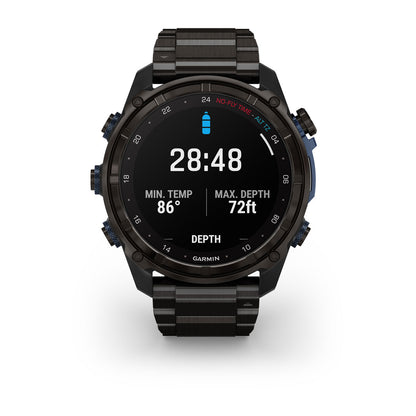 Descent™ Mk3i – 51 mm Carbon Gray DLC Titanium with DLC Titanium Band