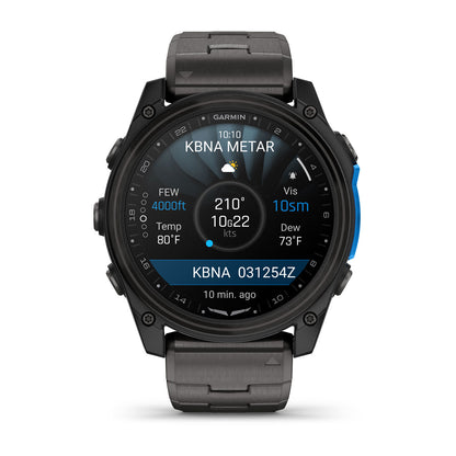D2™ Mach 2 – 51 mm Carbon Gray DLC Titanium with Vented Titanium Bracelet