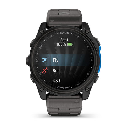 D2™ Mach 2 – 51 mm Carbon Gray DLC Titanium with Vented Titanium Bracelet