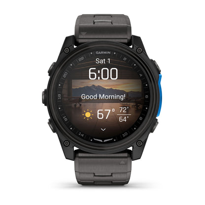 D2™ Mach 2 – 51 mm Carbon Gray DLC Titanium with Vented Titanium Bracelet