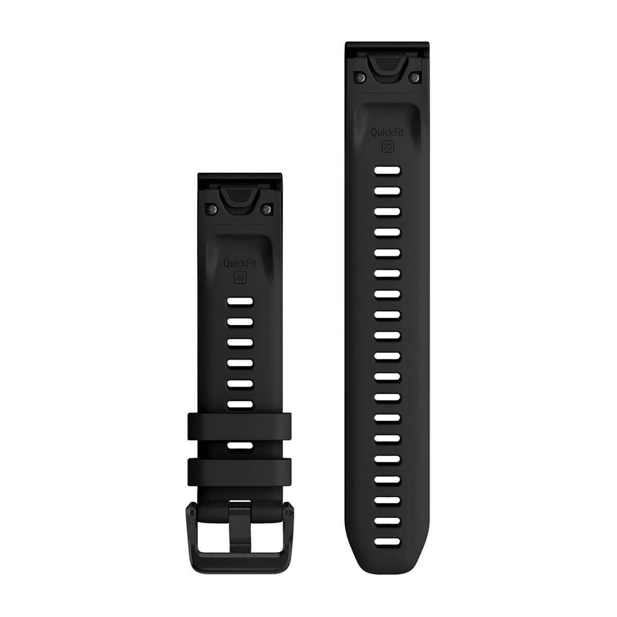 QuickFit® 20 Dive Watch Bands Black (3-piece Dive Set)