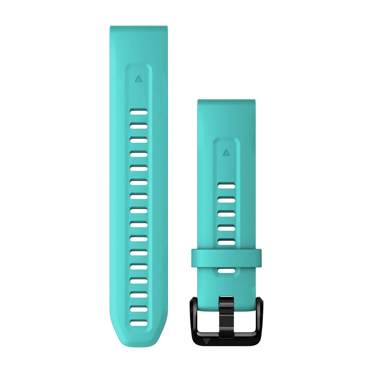 QuickFit® 20 Watch Bands Aqua Silicone