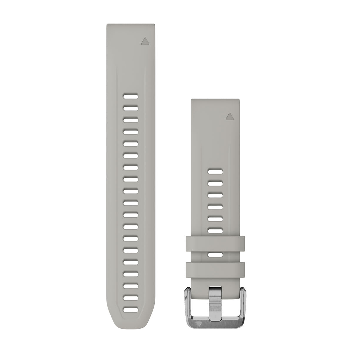 QuickFit® 20 Dive Watch Bands Fog Gray Silicone (3-piece Dive Set)