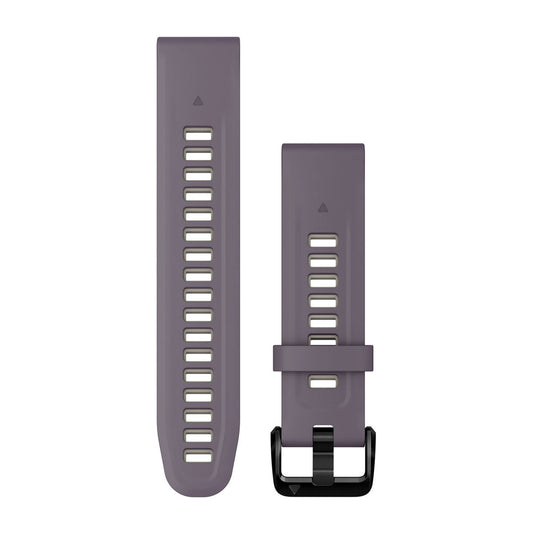 QuickFit® 20 Watch Bands Deep Orchid/Light Sand Silicone