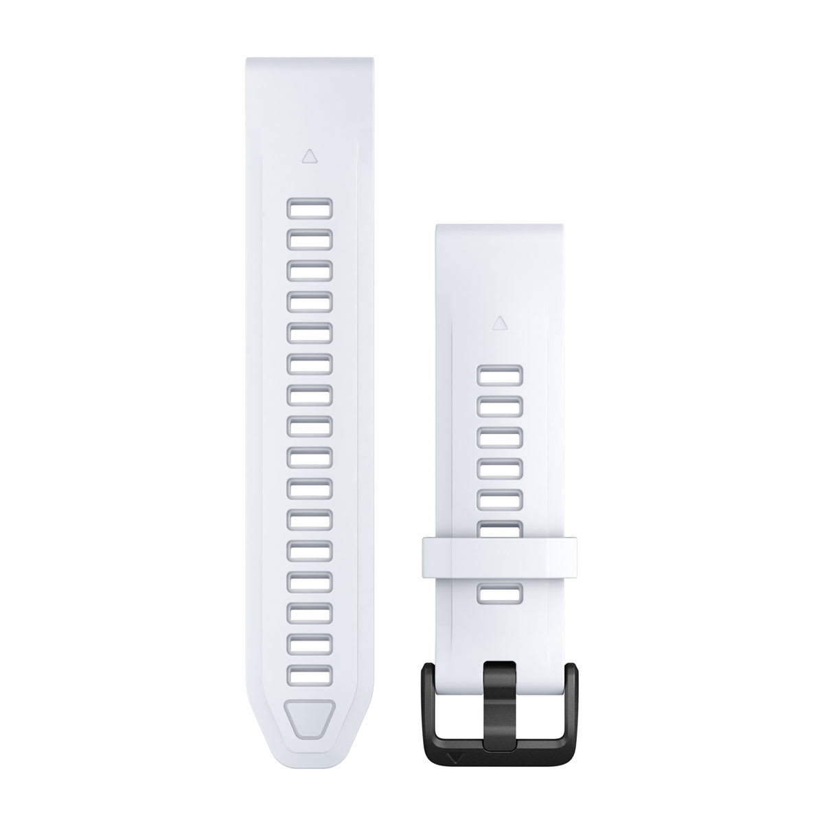 QuickFit® 20 Watch Bands Whitestone Silicone
