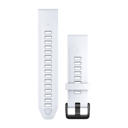 QuickFit® 20 Watch Bands Whitestone Silicone
