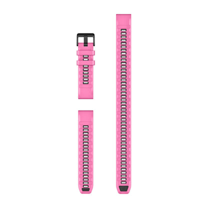 QuickFit® 22 Dive Watch Bands Pink Aurora Silicone (3-piece Dive Set)