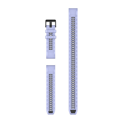 QuickFit® 22 Dive Watch Bands Blueberry Silicone (3-piece Dive Set)