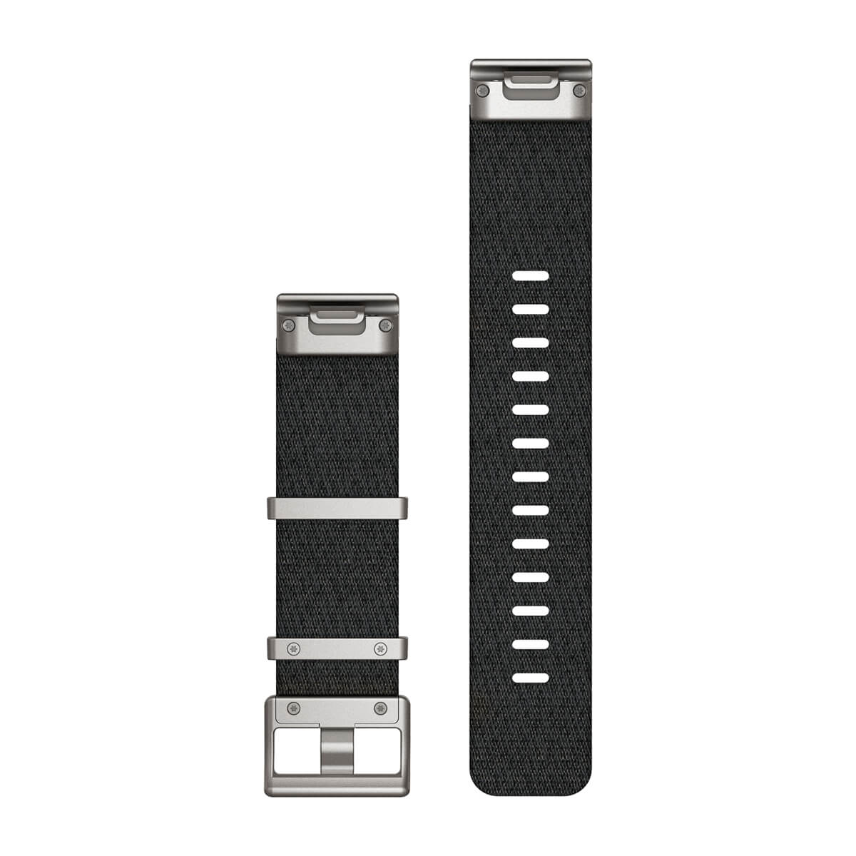 QuickFit® 22 Watch Straps (MARQ™) Jacquard-weave Nylon Strap – Black