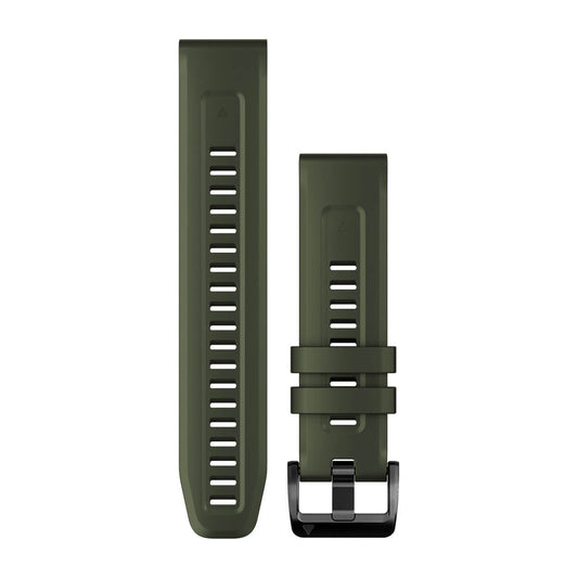 QuickFit® 22 Watch Bands Moss Silicone