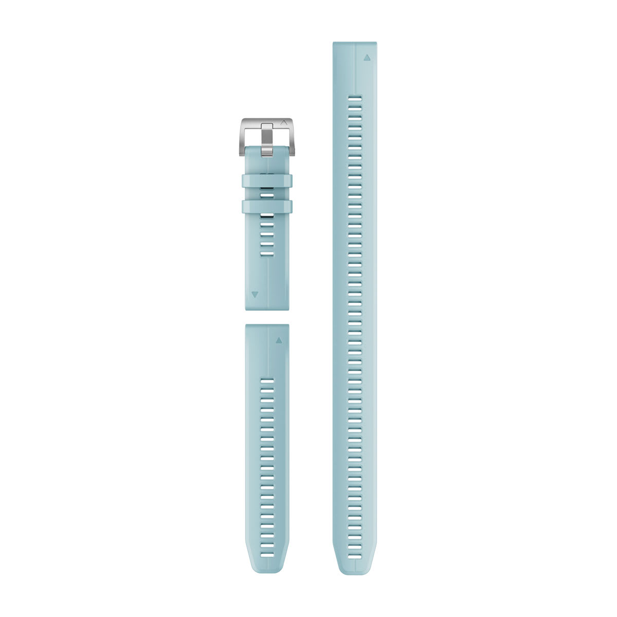 QuickFit® 22 Dive Watch Bands Azure Silicone (3-piece Dive Set)