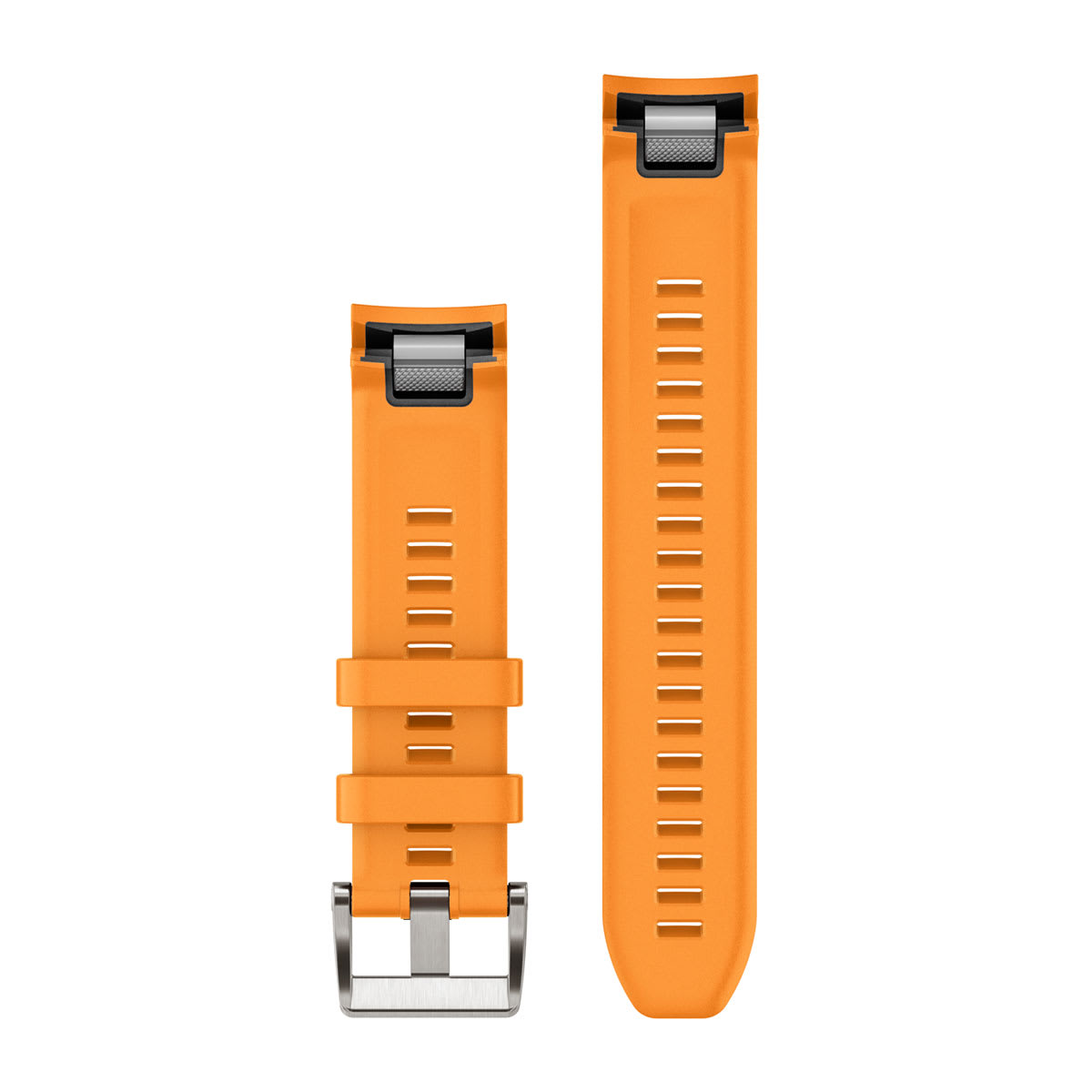 QuickFit® 22 Watch Straps (MARQ™) Spark Orange Silicone Strap