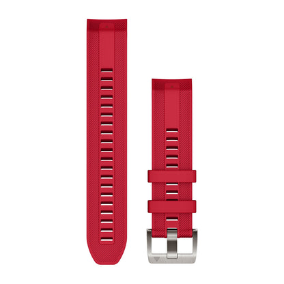 QuickFit® 22 Watch Straps (MARQ™) Plasma Red Silicone Strap