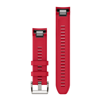 QuickFit® 22 Watch Straps (MARQ™) Plasma Red Silicone Strap