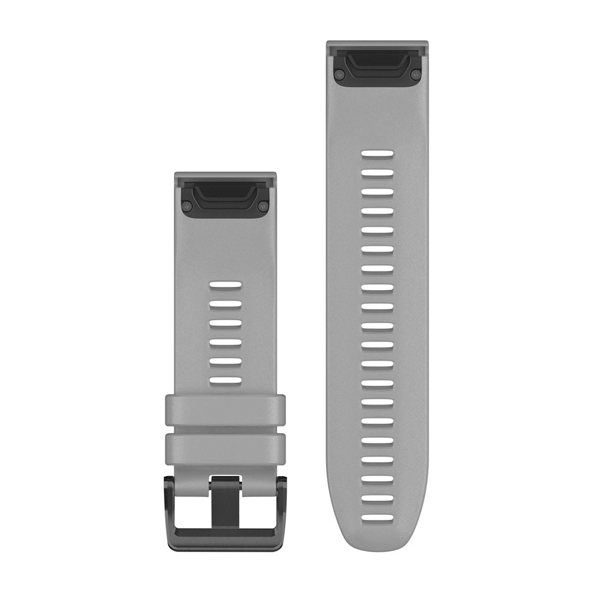QuickFit® 26 Dive Watch Bands Powder Gray Silicone (3-piece Dive Set)
