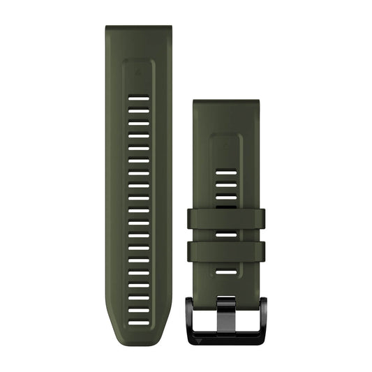 QuickFit® 26 Watch Bands Moss Silicone
