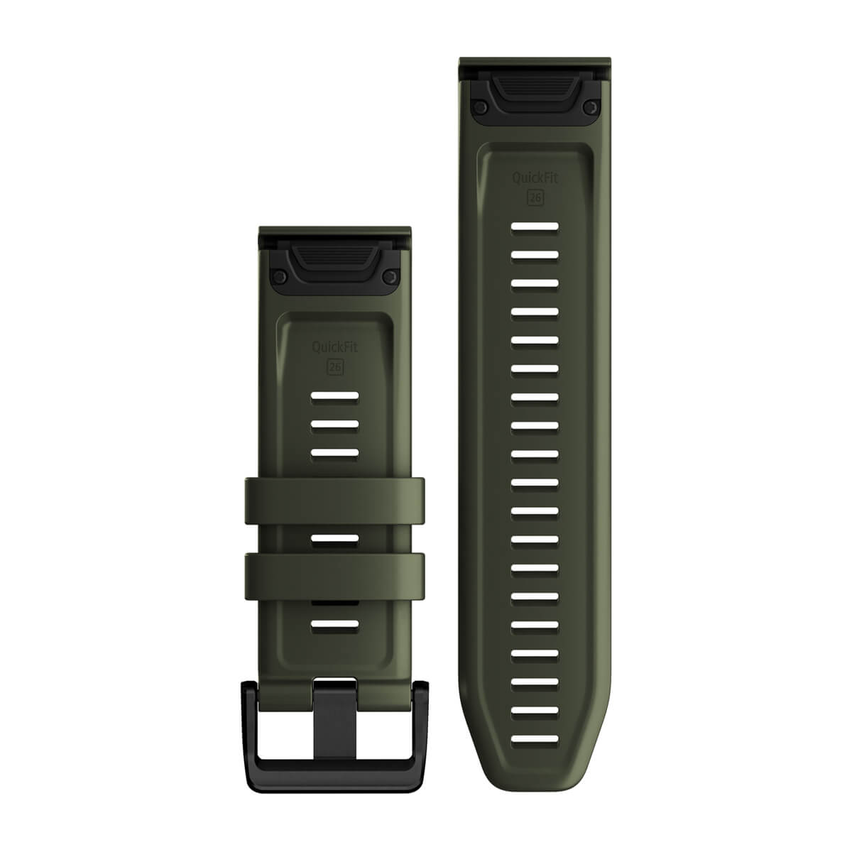 QuickFit® 26 Watch Bands Moss Silicone