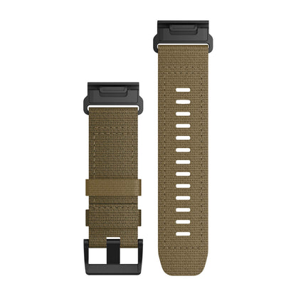 QuickFit® 26 Watch Bands Tactical Coyote Tan Nylon