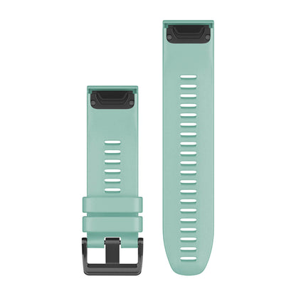 QuickFit® 26 Dive Watch Bands Spearmint Silicone (3-piece Dive Set)