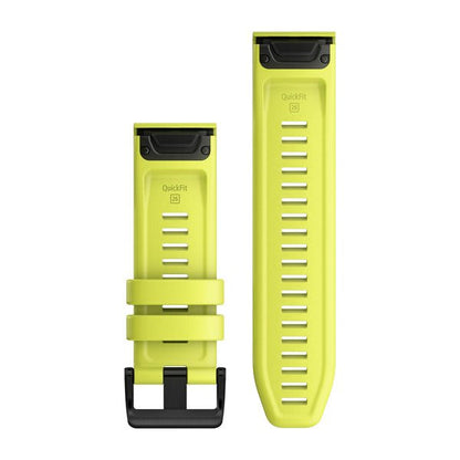 QuickFit® 26 Watch Bands Amp Yellow Silicone