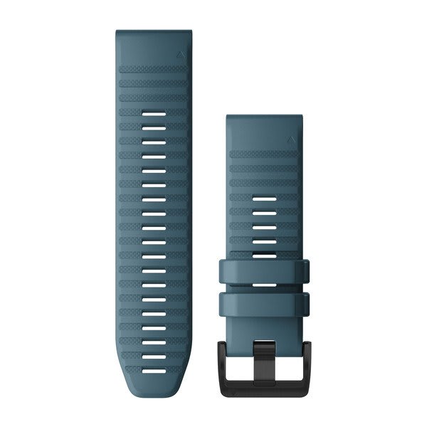QuickFit® 26 Watch Bands Lakeside Blue Silicone