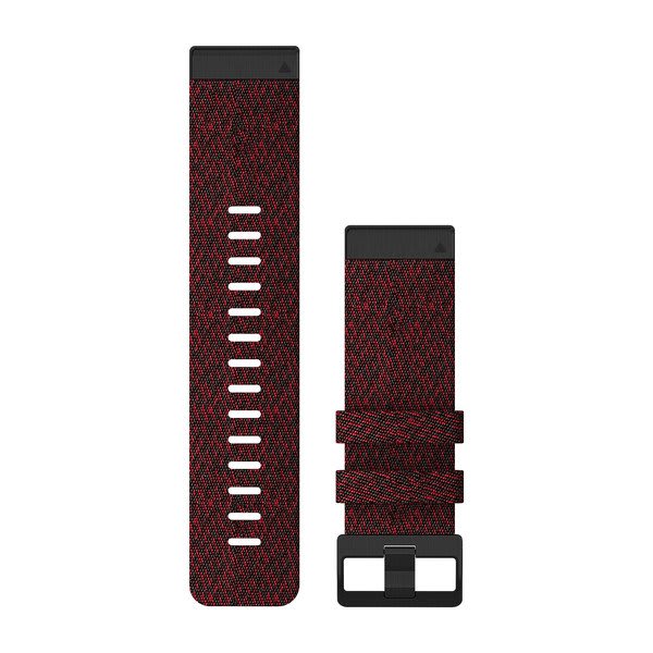 QuickFit® 26 Watch Bands Heathered Red Nylon