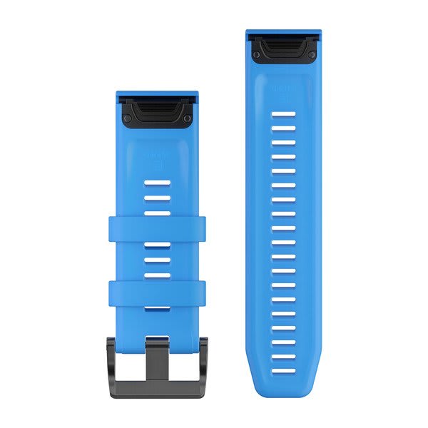QuickFit® 26 Watch Bands Cyan Blue Silicone