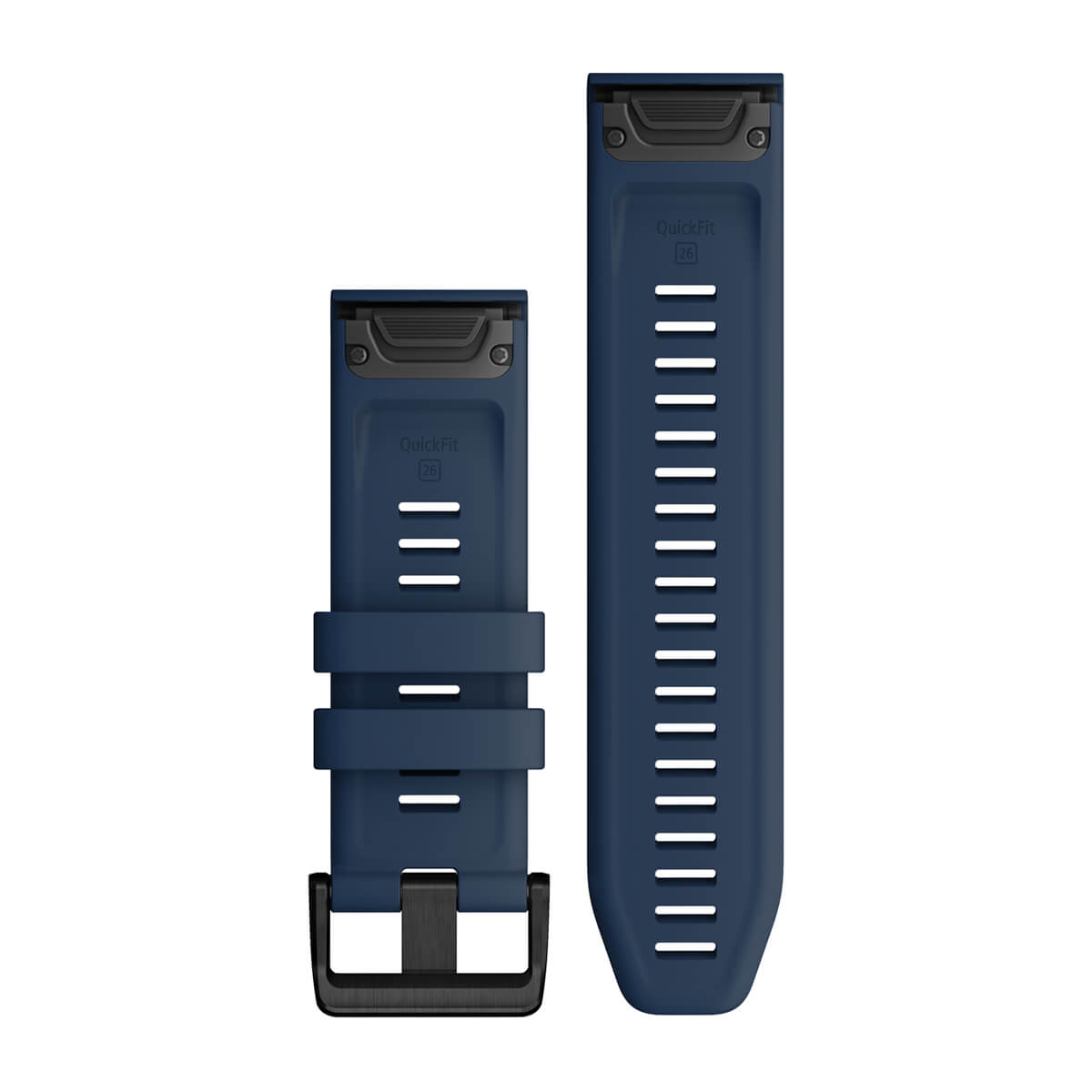 QuickFit® 26 Watch Bands Captain Blue Silicone