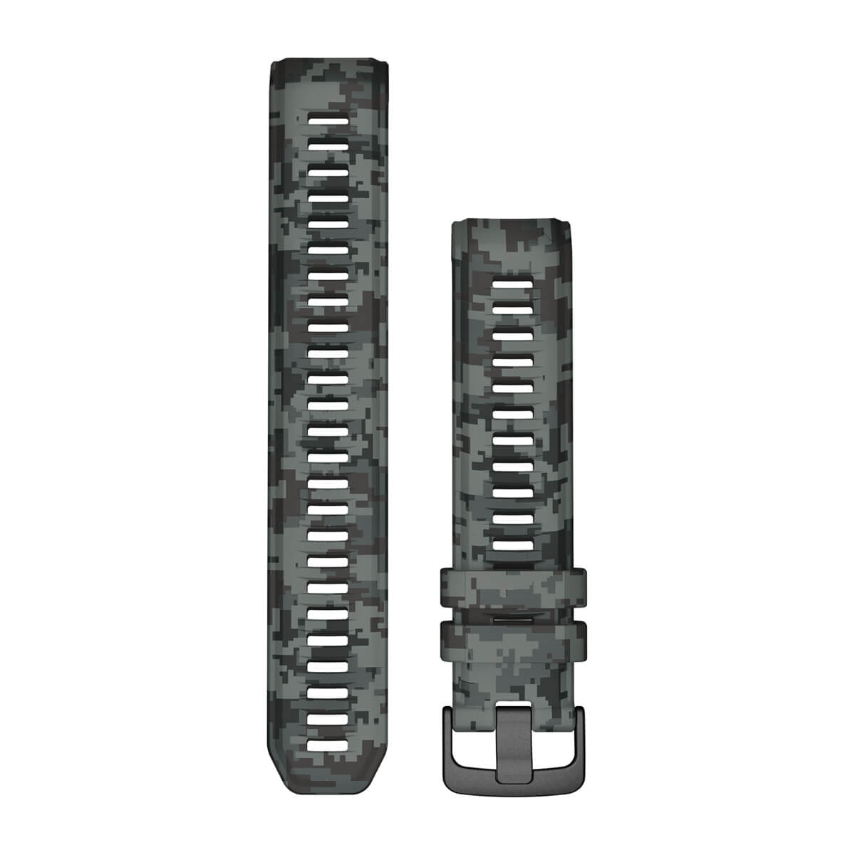 22 mm Watch Bands (Instinct 2) Graphite Camo