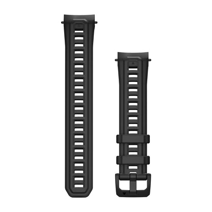 22 mm Watch Bands (Instinct® E – 45 mm) Black Silicone