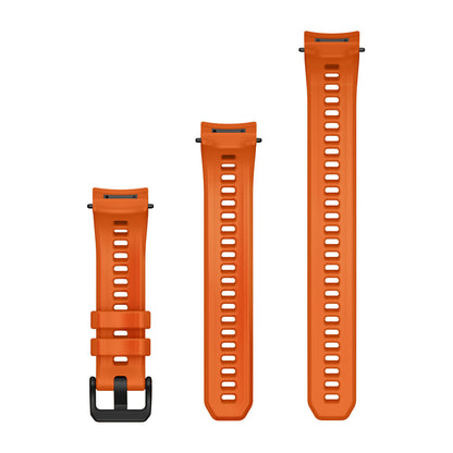20 mm Watch Bands (Instinct® E – 40 mm) Ember Orange Silicone